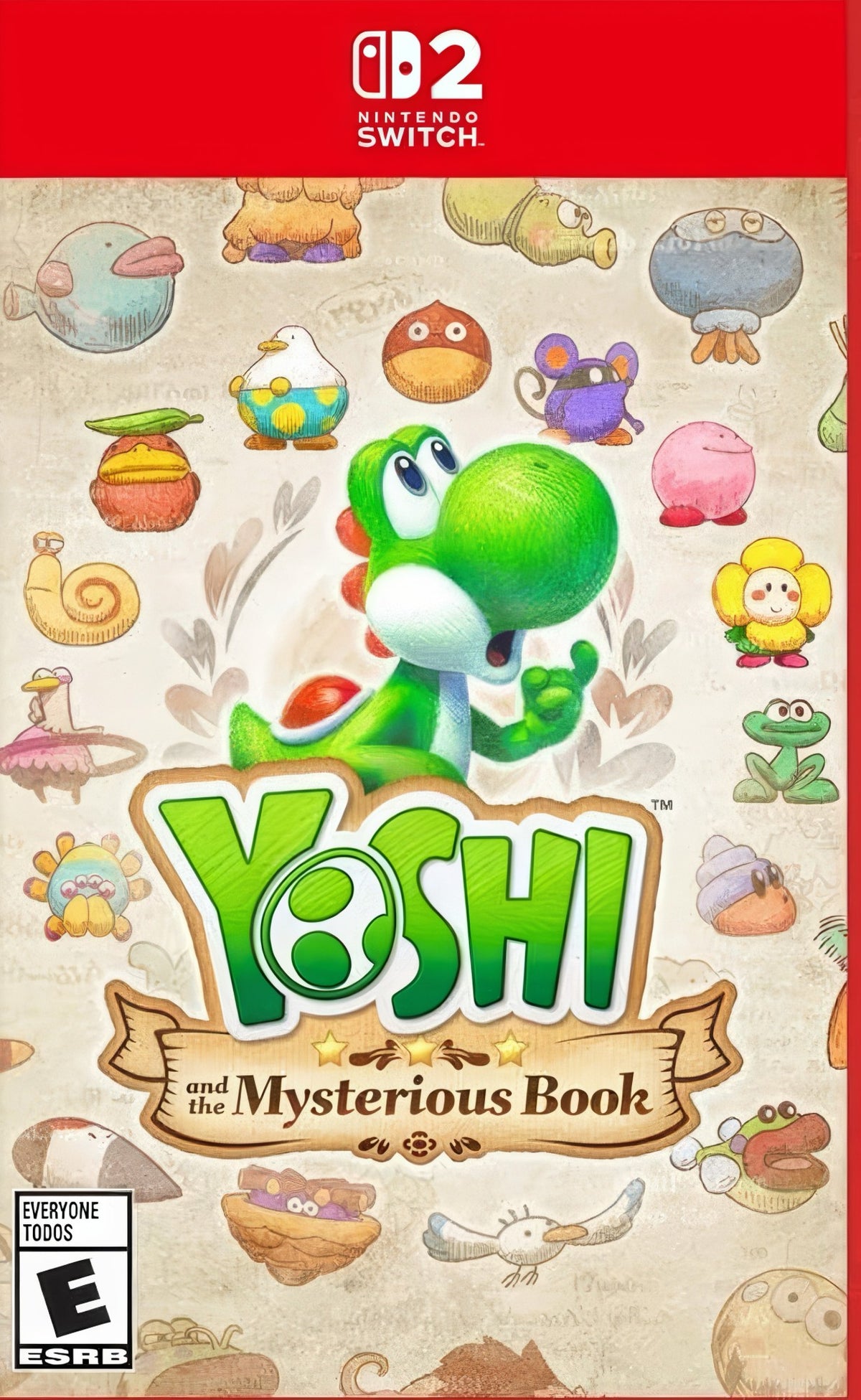 Yoshi and the Mysterious Book - Nintendo Switch 2 - portada